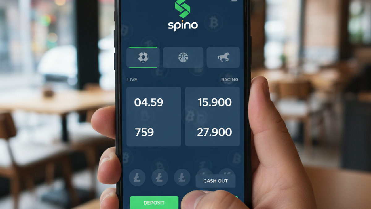 Mobil cihaz üzerinden Spino spor bahisleri uygulamasıyla hızlıca kupon oluşturma.